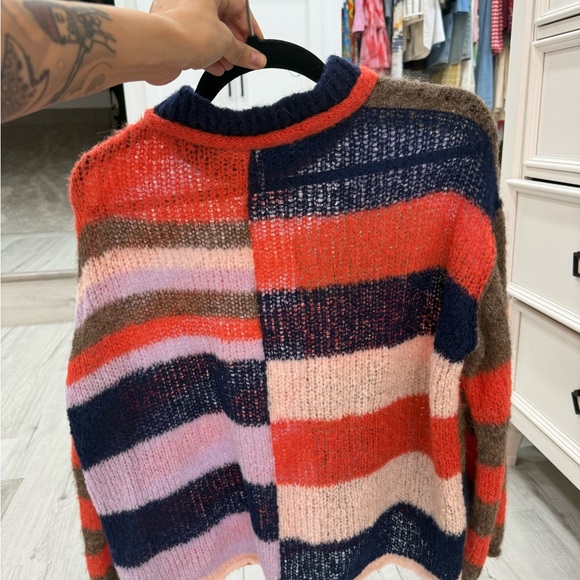 Free People Multicolor Striped Sweater - Picture 2 of 5